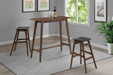 Finnick Walnut Rectangular Bar Table by Coaster at Eve Furniture