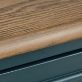 Finnworth Blue/Brown 70" Bookcase by Ashley at Eve Furniture