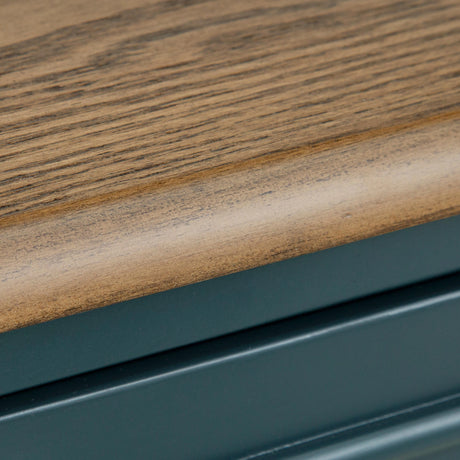 Finnworth Blue/Brown 70" Bookcase by Ashley at Eve Furniture