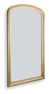 Fintan Gold Finish Floor Mirror by ASHLEY FURNITURE at Eve Furniture