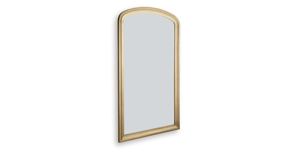 Fintan Gold Finish Floor Mirror by ASHLEY FURNITURE at Eve Furniture