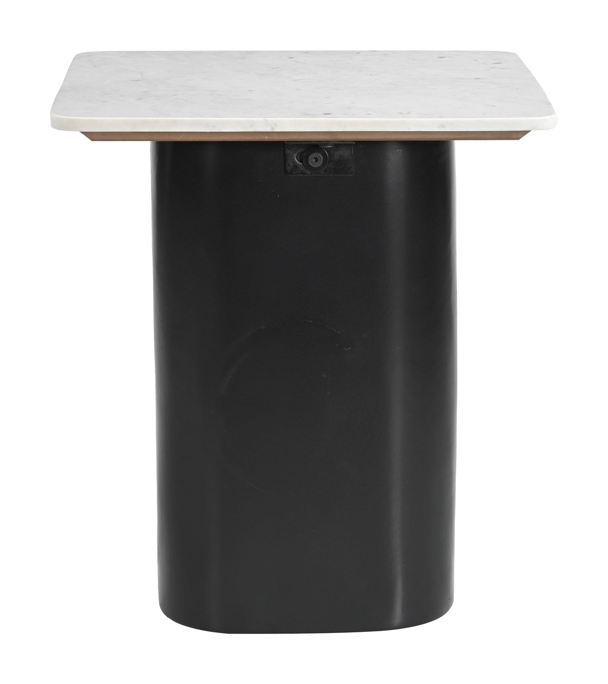 Fiora White & Black Side Table by Zuomod at Eve Furniture