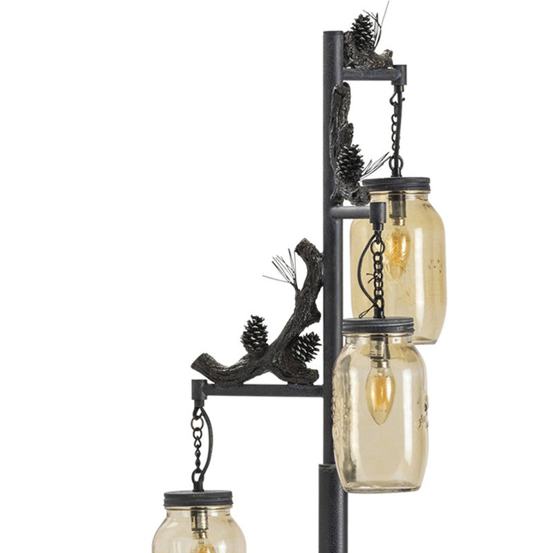 Fire Catcher Bronze Floor Lamp by Crestview at Eve Furniture