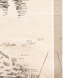 Fireside I by Mercana Studio a Hand Embellished Textured Canvas by Mercana at Eve Furniture