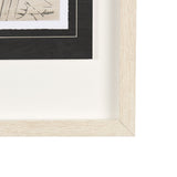 Fireside I by Mercana Studio a Hand Embellished Textured Framed Art Print Matted under Glass by Mercana at Eve Furniture