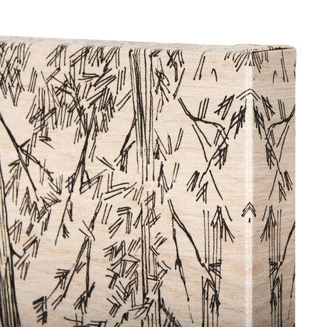 Fireside II by Mercana Studio a Hand Embellished Textured Canvas by Mercana at Eve Furniture