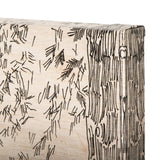 Fireside III by Mercana Studio a Hand Embellished Textured Canvas by Mercana at Eve Furniture
