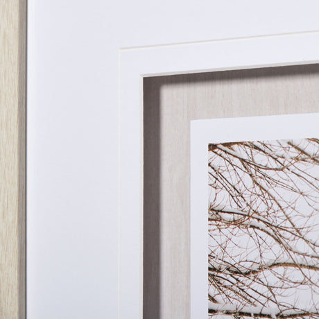 First Snow by Aledanda a Framed Photo Art Print Matted under Glass by Mercana at Eve Furniture