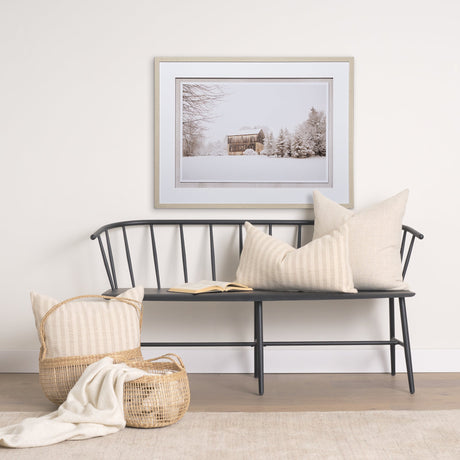 First Snow by Aledanda a Framed Photo Art Print Matted under Glass by Mercana at Eve Furniture