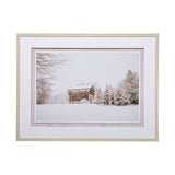 First Snow by Aledanda a Framed Photo Art Print Matted under Glass by Mercana at Eve Furniture