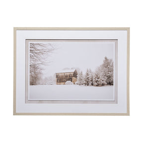 First Snow by Aledanda a Framed Photo Art Print Matted under Glass by Mercana at Eve Furniture