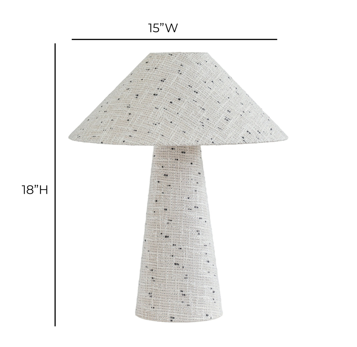 Fischer Woven Table Lamp by TOV Furniture at Eve Furniture