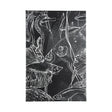 Fish Black I by Ariana a Hand Embellished Textured Canvas by Mercana at Eve Furniture