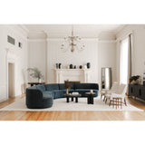 Fishbone Black Sideboard by Moe's Home at Eve Furniture