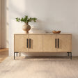 Fishbone Natural Sideboard by MOES at Eve Furniture
