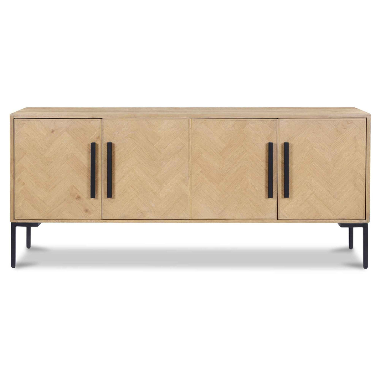 Fishbone Natural Sideboard by Moe's Home at Eve Furniture