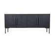 Fishbone Sideboard Black by Moe's Home at Eve Furniture