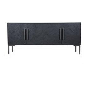 Fishbone Sideboard Black by Moe's Home at Eve Furniture