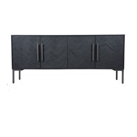 Fishbone Sideboard Black by Moe's Home at Eve Furniture