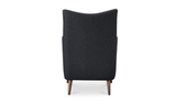 Fisher Armchair Wool Blend Charcoal by Moe's Home at Eve Furniture