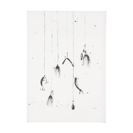 Fishing Lure by Mercana Studio a Hand Embellished Textured Canvas by Mercana at Eve Furniture