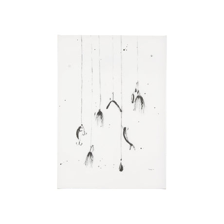 Fishing Lure by Mercana Studio a Hand Embellished Textured Canvas by Mercana at Eve Furniture