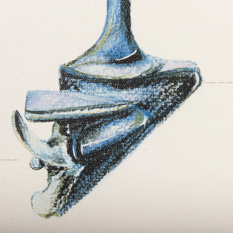Fishing Lure by Mercana Studio a Hand Embellished Textured Framed Art Print by Mercana at Eve Furniture