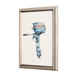 Fishing Lure by Mercana Studio a Hand Embellished Textured Framed Art Print by Mercana at Eve Furniture