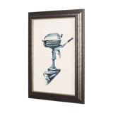 Fishing Lure by Mercana Studio a Hand Embellished Textured Framed Art Print by Mercana at Eve Furniture