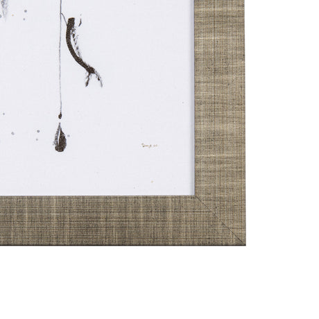 Fishing Lure by Mercana Studio a Hand Embellished Textured Framed Art Print by Mercana at Eve Furniture