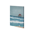 Fishing Pier I by Jade Reynolds a Hand Embellished Textured Canvas by Mercana at Eve Furniture