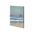 Fishing Pier II by Jade Reynolds a Hand Embellished Textured Canvas by Mercana at Eve Furniture