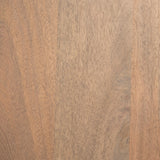 Fitzgerald 60" Light Brown Wood Dining Table by Mercana at Eve Furniture