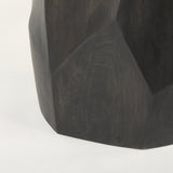 Fitzgerald Round Brown Solid Wood Top & Base Dining Table by Mercana at Eve Furniture