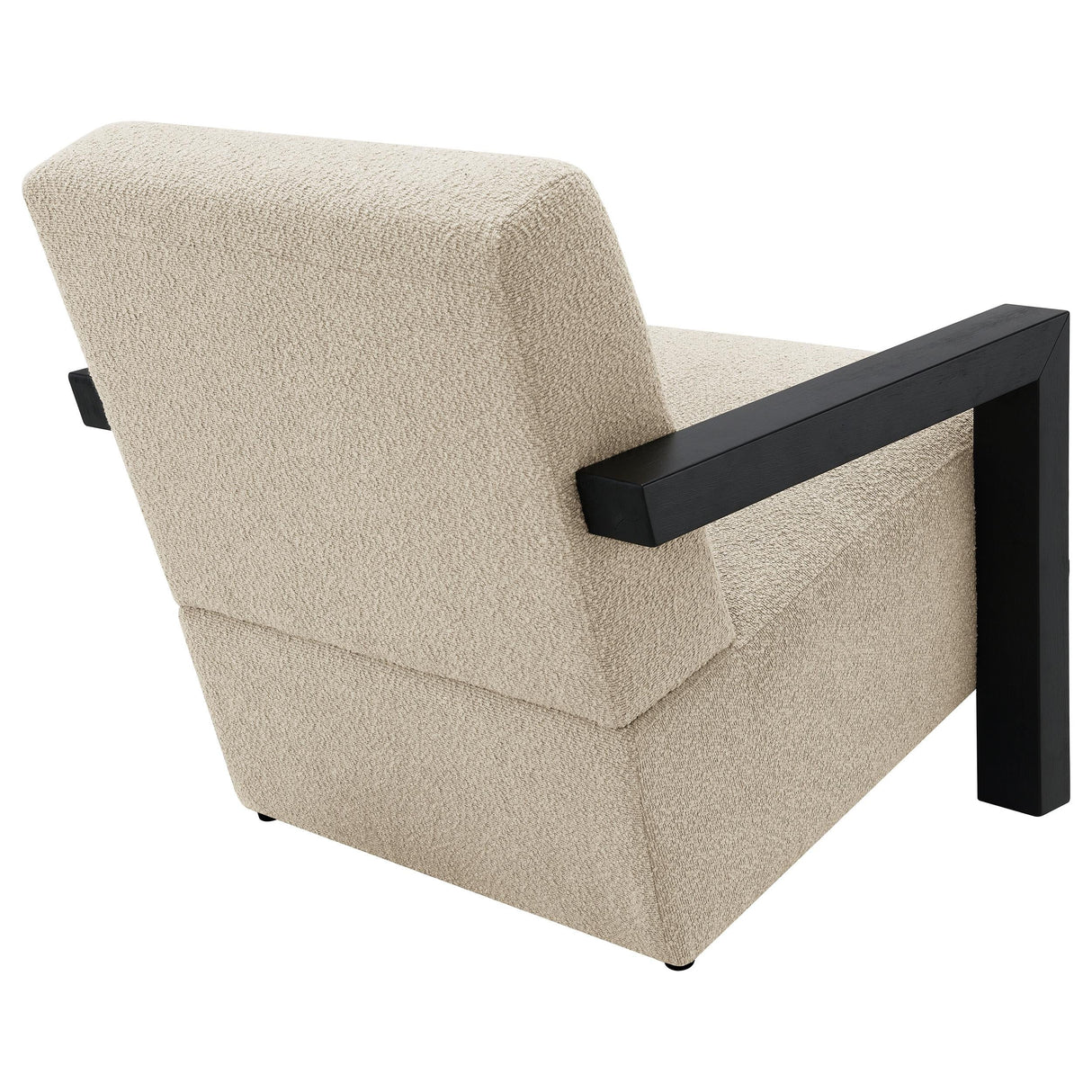 Fitzroy Latte Boucle Upholstered Accent Arm Chair