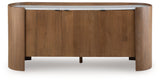 Fitzroy Brown/White Accent Cabinet by ASHLEY FURNITURE at Eve Furniture