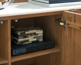 Fitzroy Brown/White Accent Cabinet by ASHLEY FURNITURE at Eve Furniture
