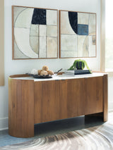 Fitzroy Brown/White Accent Cabinet by ASHLEY FURNITURE at Eve Furniture