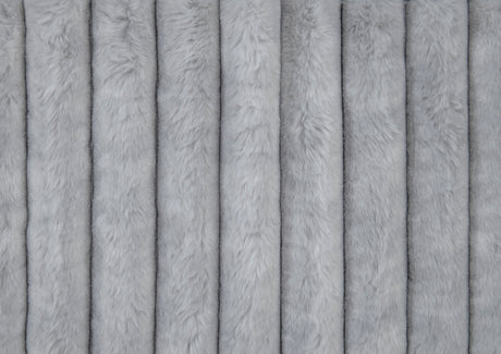 Fitzroy Gray Upholstered King Bed by Homelegance at Eve Furniture