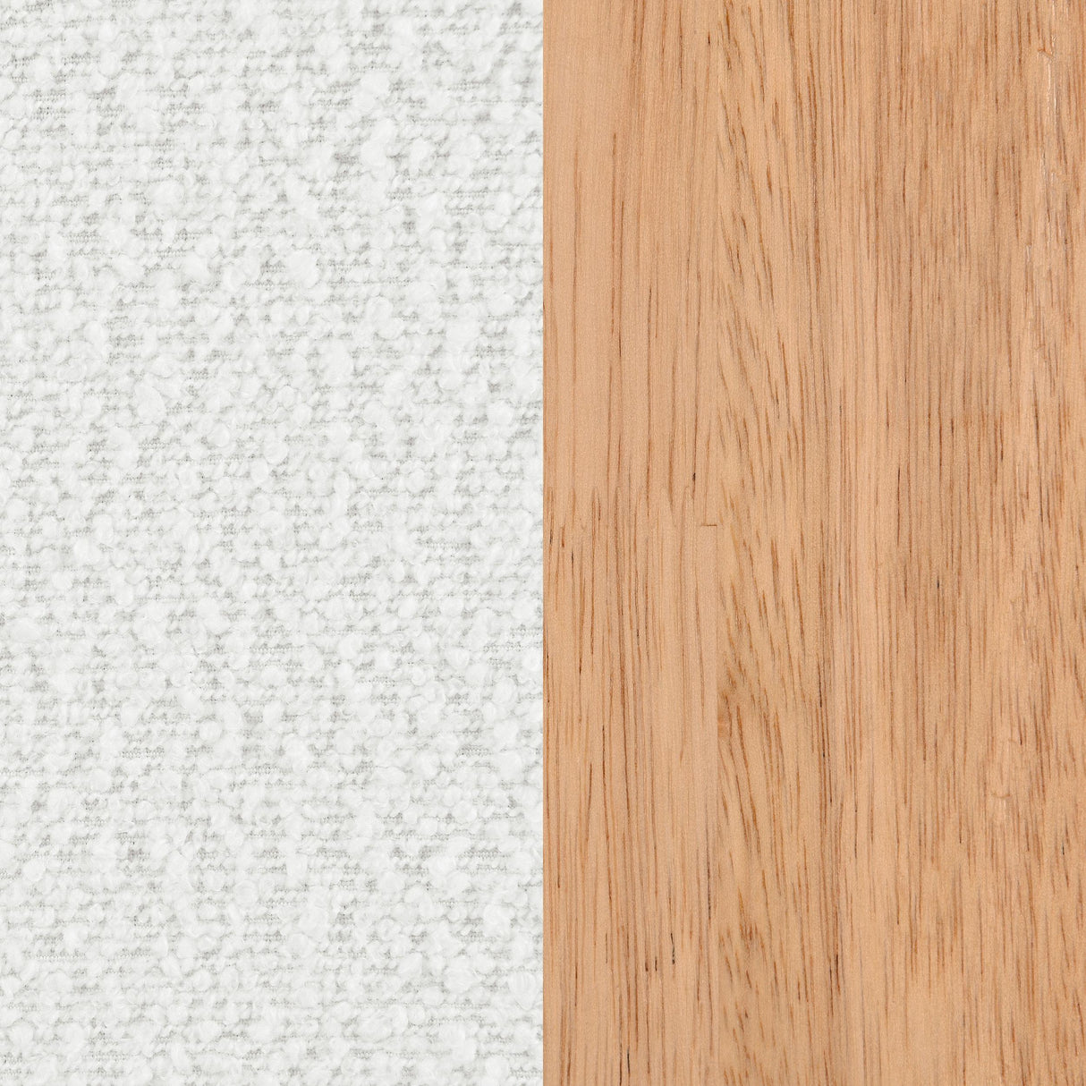 Fitzroy Ivory Boucle Upholstered Accent Arm Chair by Coaster at Eve Furniture