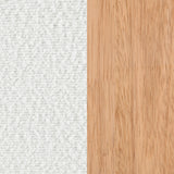 Fitzroy Ivory Boucle Upholstered Accent Arm Chair by Coaster at Eve Furniture