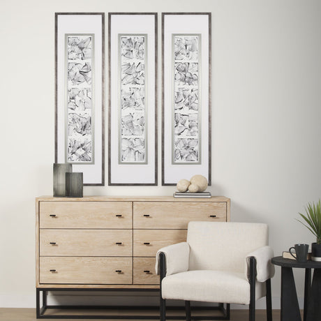 Five Square by Studio M a handmade Original Framed Artwork under Glass by Mercana at Eve Furniture