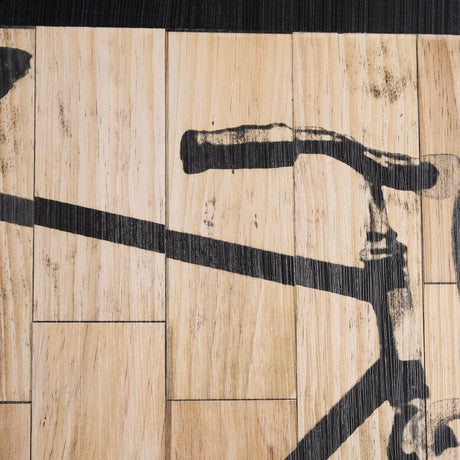 Fixed Gear 2 by Paperplate Inc a Hand Embelished Textured Framed Art Print by Mercana at Eve Furniture