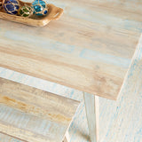 Ibizia 66" Dining Table in Vintage Teal Reclaimed Wood by Home Trends & Design at Eve Furniture