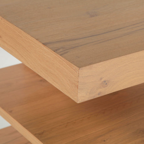 Flagstaff 24" Side Table in Natural Distressed Oak by Home Trends & Design at Eve Furniture