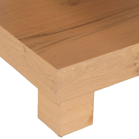 Flagstaff 24" Side Table in Natural Distressed Oak by Home Trends & Design at Eve Furniture