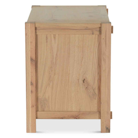 Flagstaff 26" Nightstand in Distressed Oak by Home Trends & Design at Eve Furniture