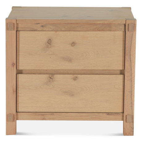 Flagstaff 26" Nightstand in Distressed Oak by Home Trends & Design at Eve Furniture