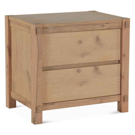 Flagstaff 26" Nightstand in Distressed Oak by Home Trends & Design at Eve Furniture