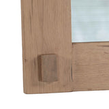 Flagstaff 48" Mirror in Natural Distressed Oak by Home Trends & Design at Eve Furniture